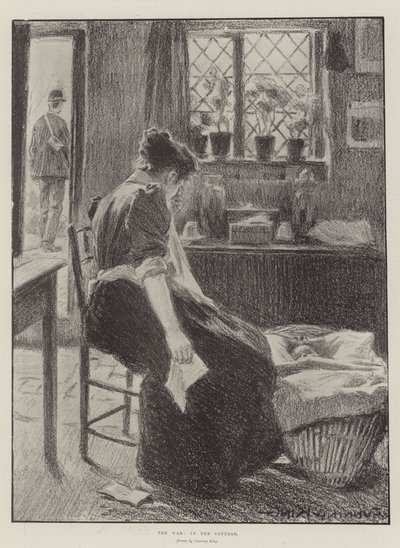The War, in the Cottage by Gunning King